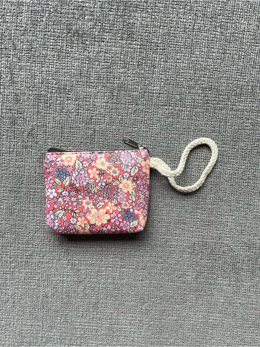 3/$10 Floral Pink Wristlet Coin Pouch